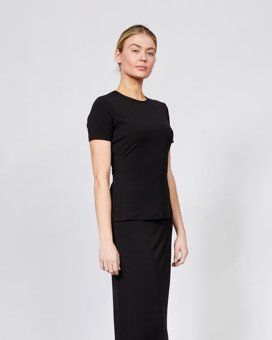 Fitted Jersey SS Top