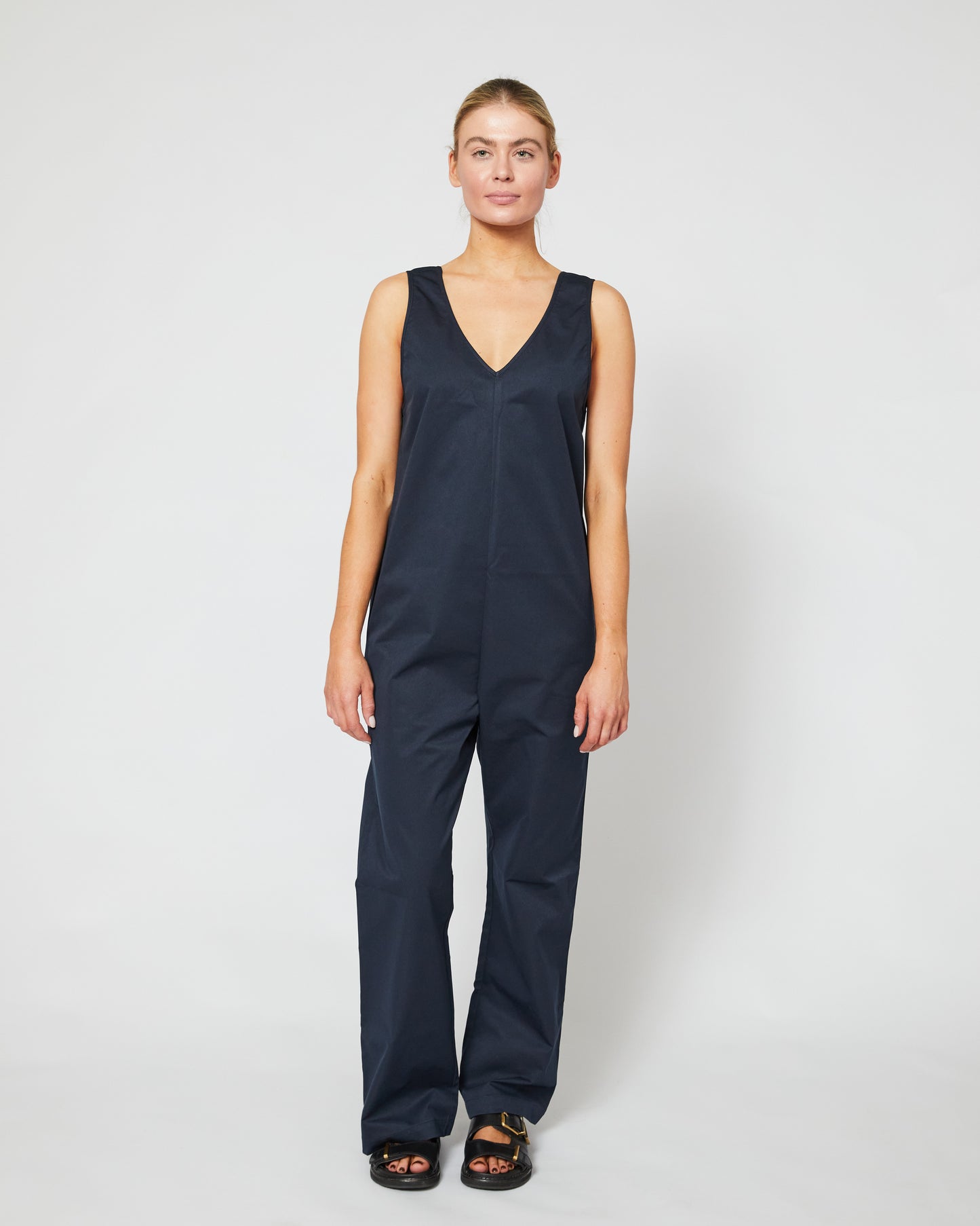 Womens Sleeveless Jumpsuit