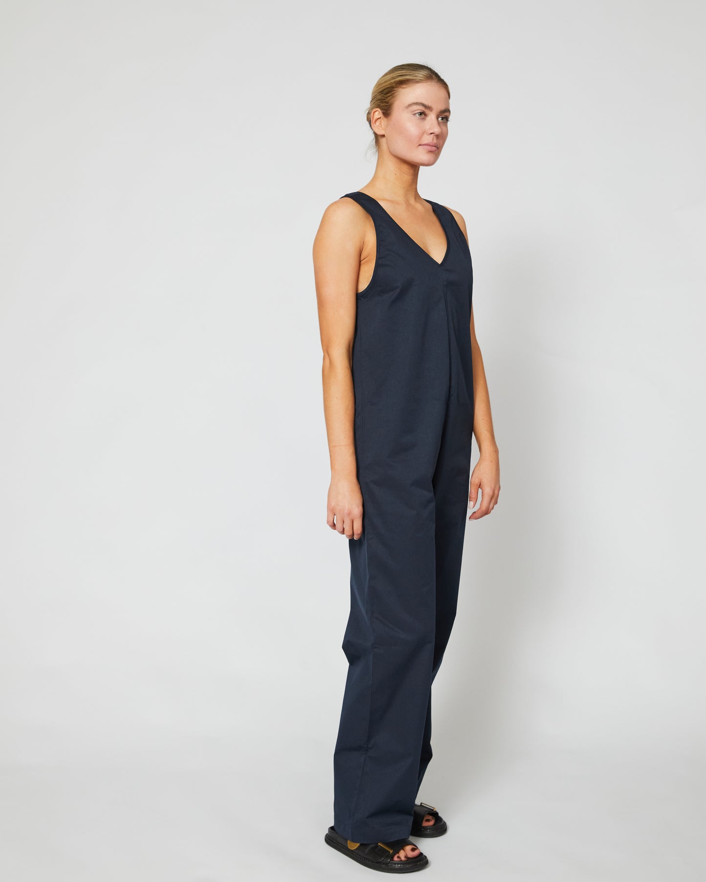 Womens Sleeveless Jumpsuit