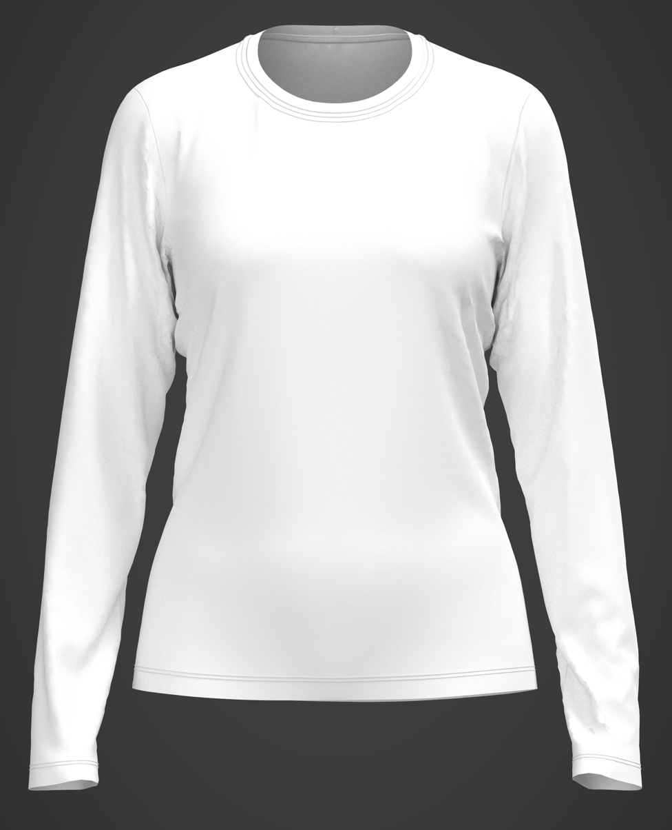 Womens Regular LS Tee