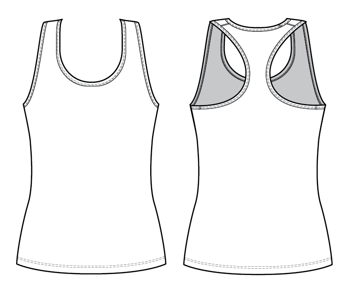 Active Racer Back Tank