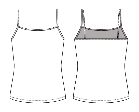 Womens String Tank