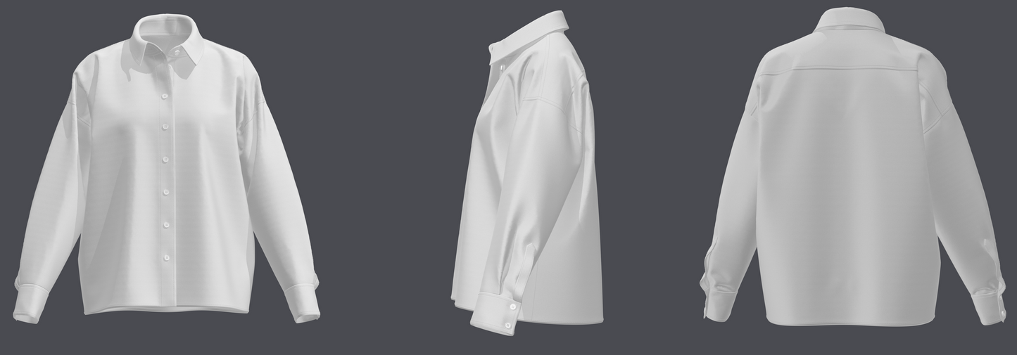 Womens Drop Shoulder Shirt