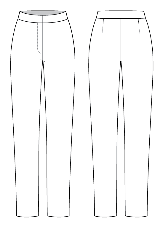 Straight Leg Pant Block