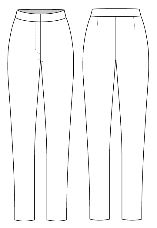 Womens Tapered Pant