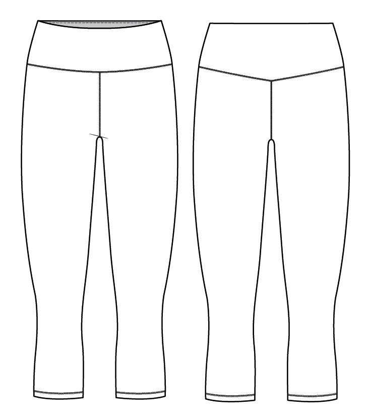 Active High Waist 7/8 Legging