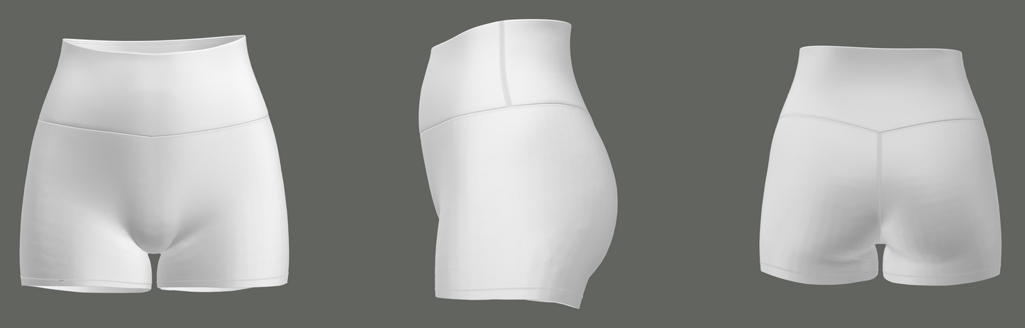Active High Waist Short 11cm - Seamless Front