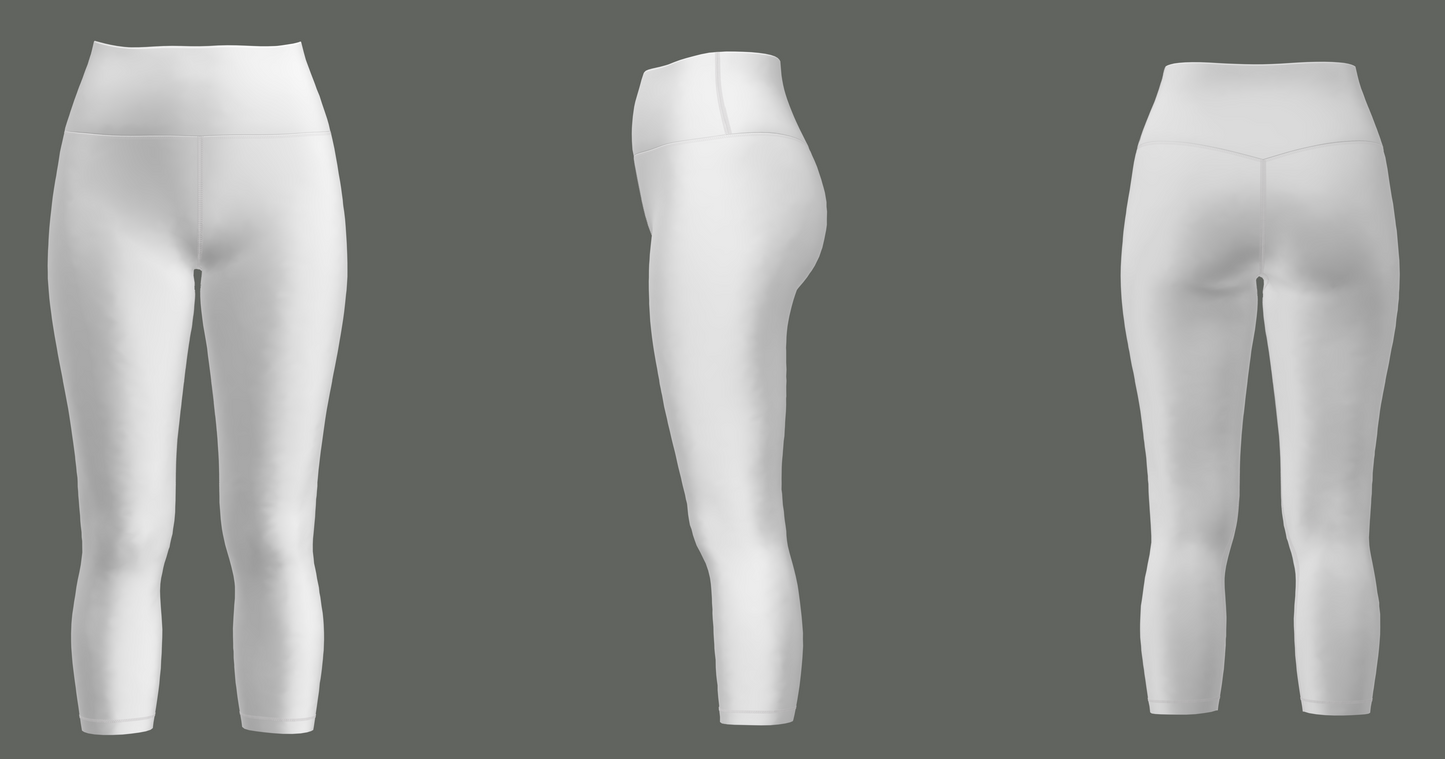Active High Waist 3/4 Legging