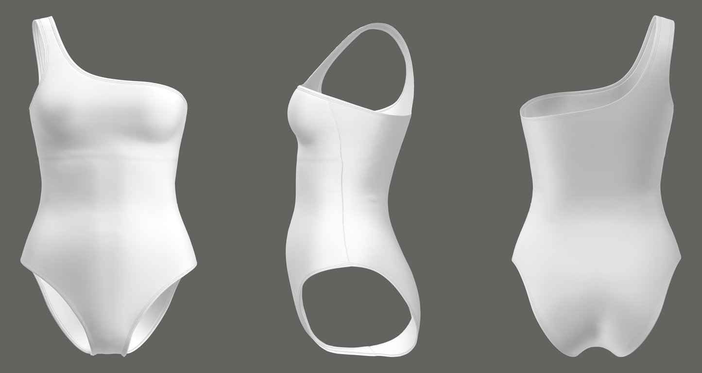 One Shoulder One Piece