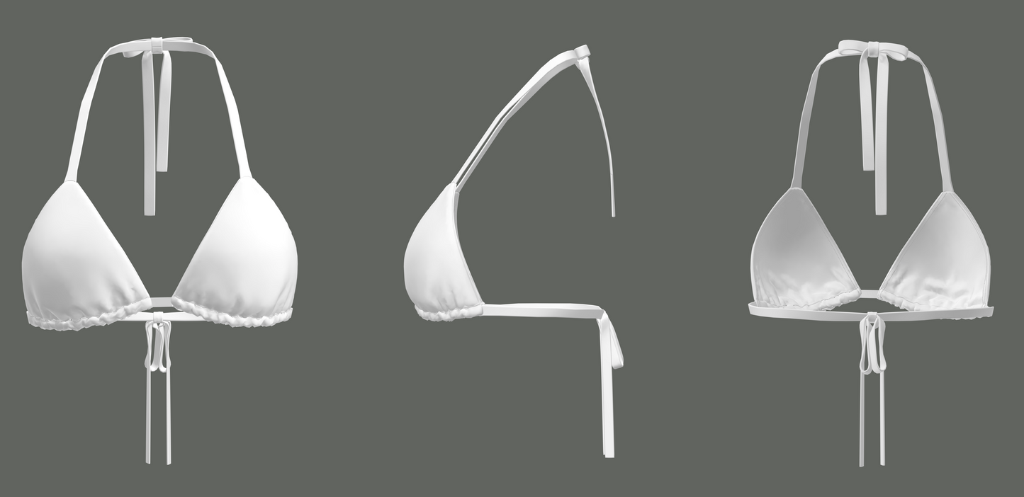 Sliding Tri Bikini Top