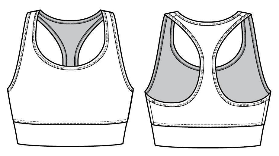 Active Racer Back Bra A-C