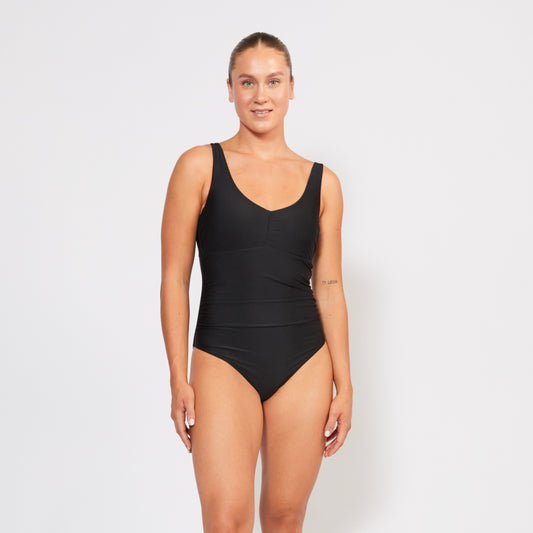 Underwire Gathered One Piece