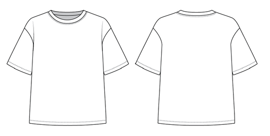 Womens Drop Shoulder Tee