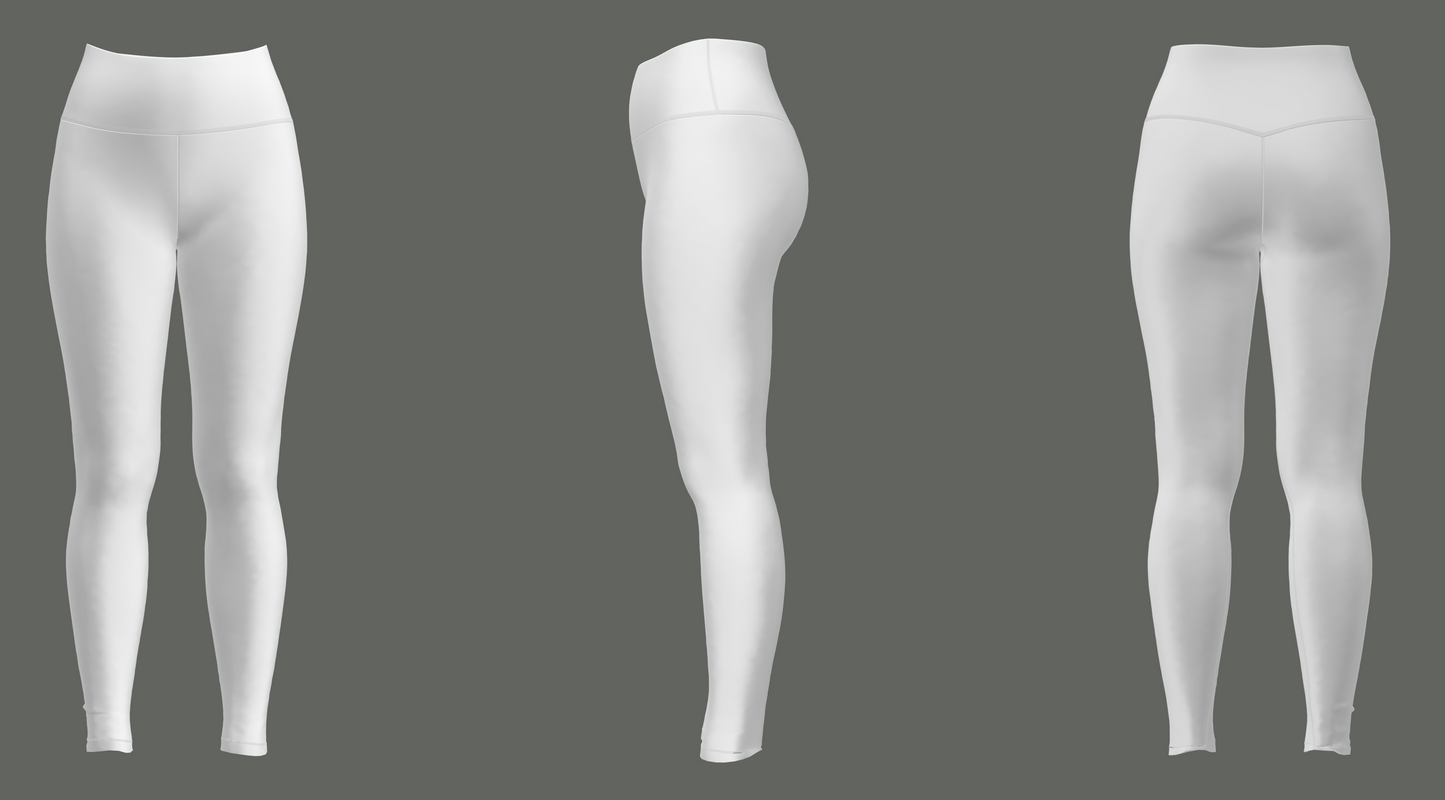 Active High Waist Full Length Legging