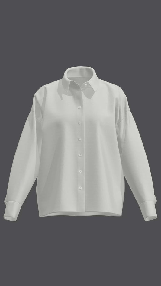 Womens Drop Shoulder Shirt
