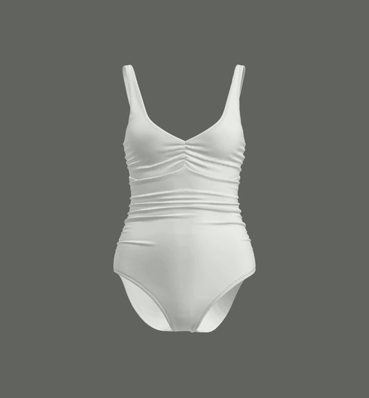 Underwire Gathered One Piece